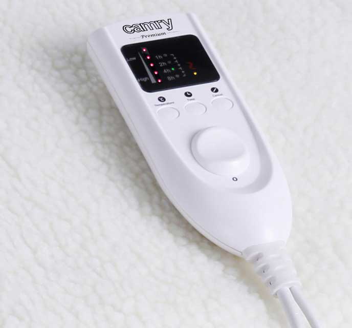 Električno grejno ćebe za dvoje 160x180 Camry CR7421 - dodatni pogled