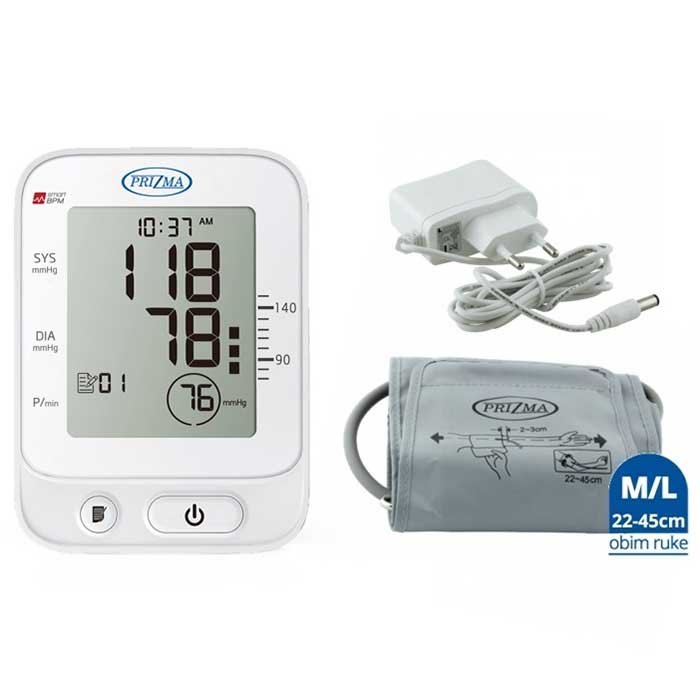 Prizma digitalni aparat za merenje krvnog pritiska sa glasovnom funkcijom YE660E - dodatni pogled