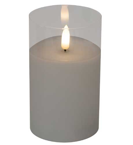 Ukrasna voštana LED sveća sa efektom plamena CD1 - dodatni pogled