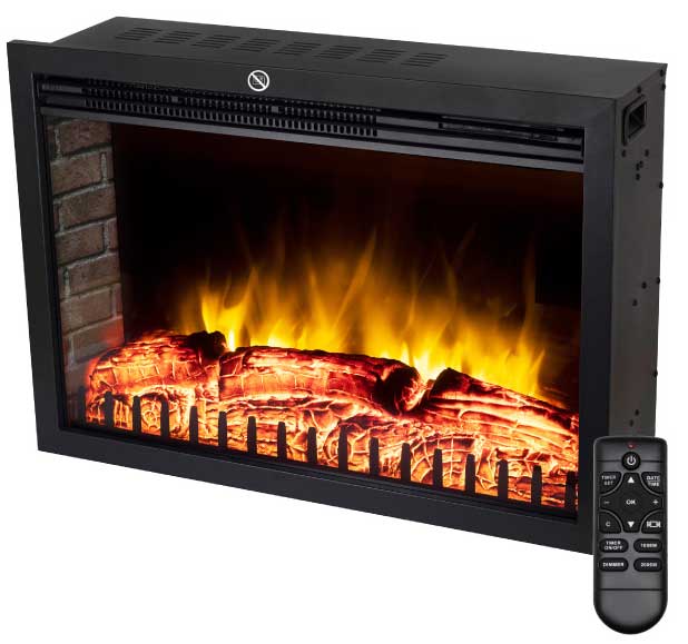 Električni ugradni kamin 2000W FKKI04 - dodatni pogled