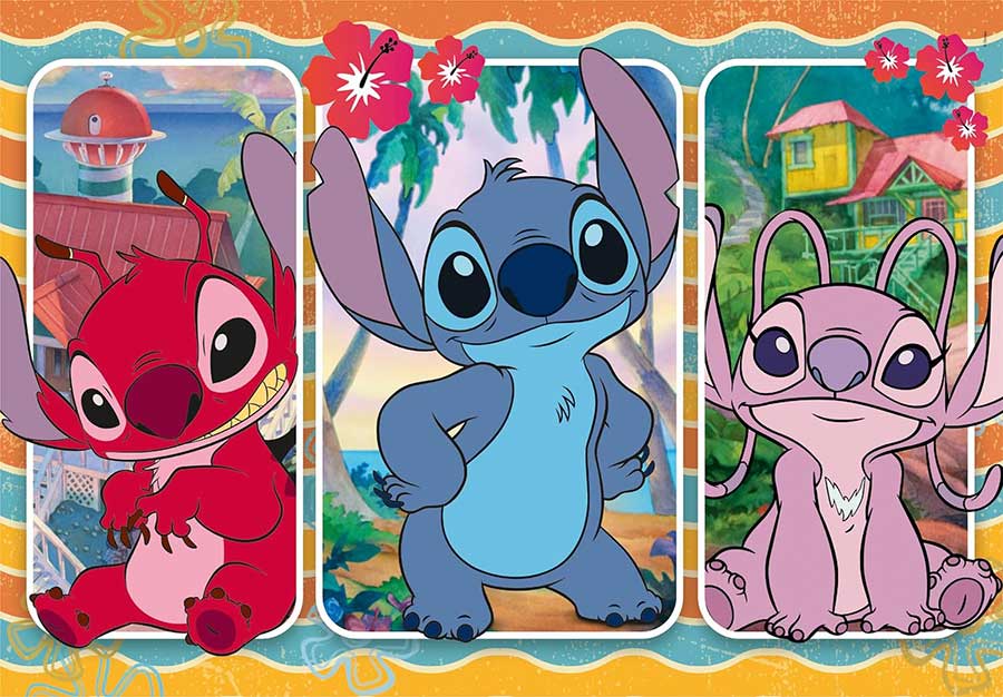 Puzzle slagalica 24 maxi dela Disney Stitch Clementoni 24029 - dodatni pogled