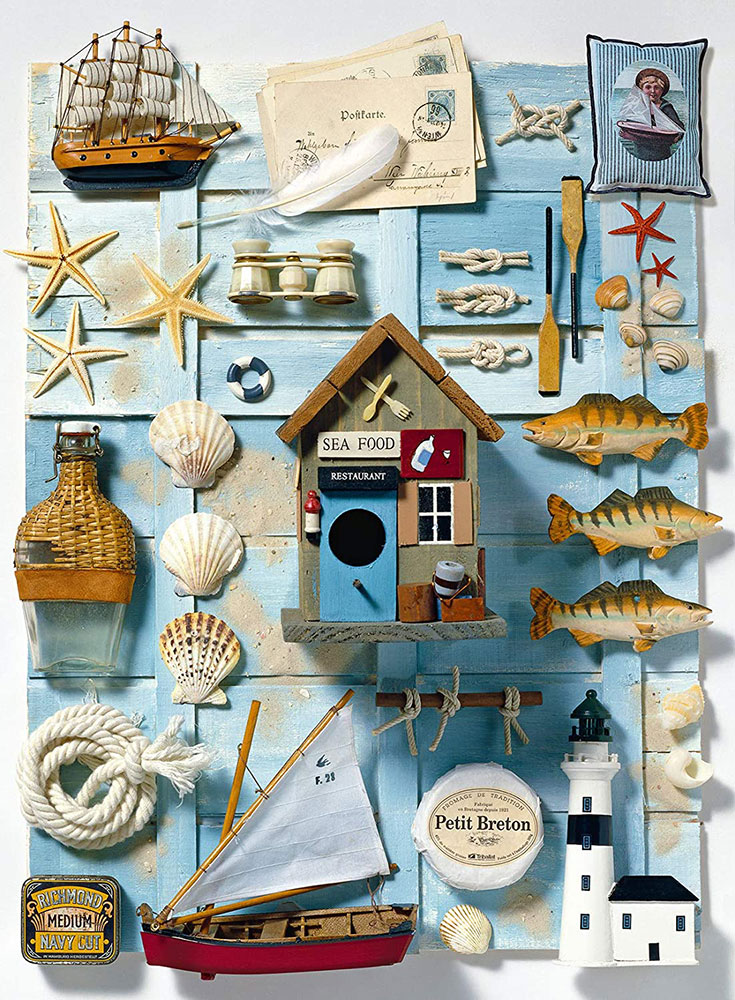 Ravensburger Puzzle Slagalica 500 - Morske uspomene 16588 - dodatni pogled