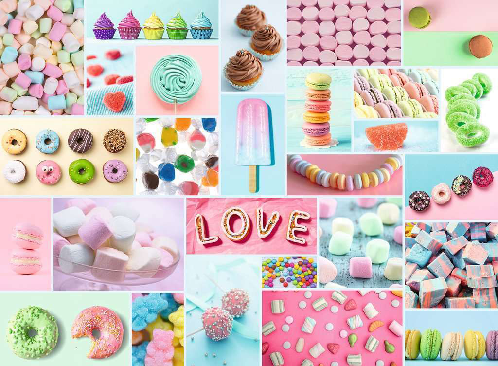 Ravensburger Puzzle Slagalica 500 - Slatkiši 16592 - dodatni pogled