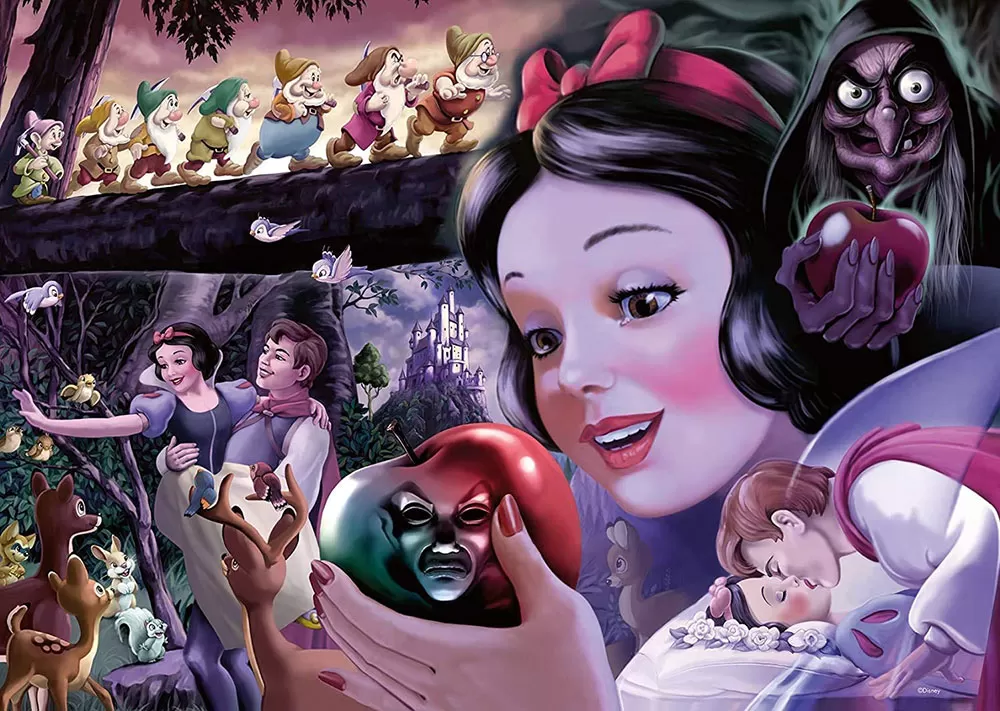 Ravensburger Puzzle Slagalica 1000 - Collectors Edition - Disney Heroines Collection - Snežana i sedam patuljaka 12000454