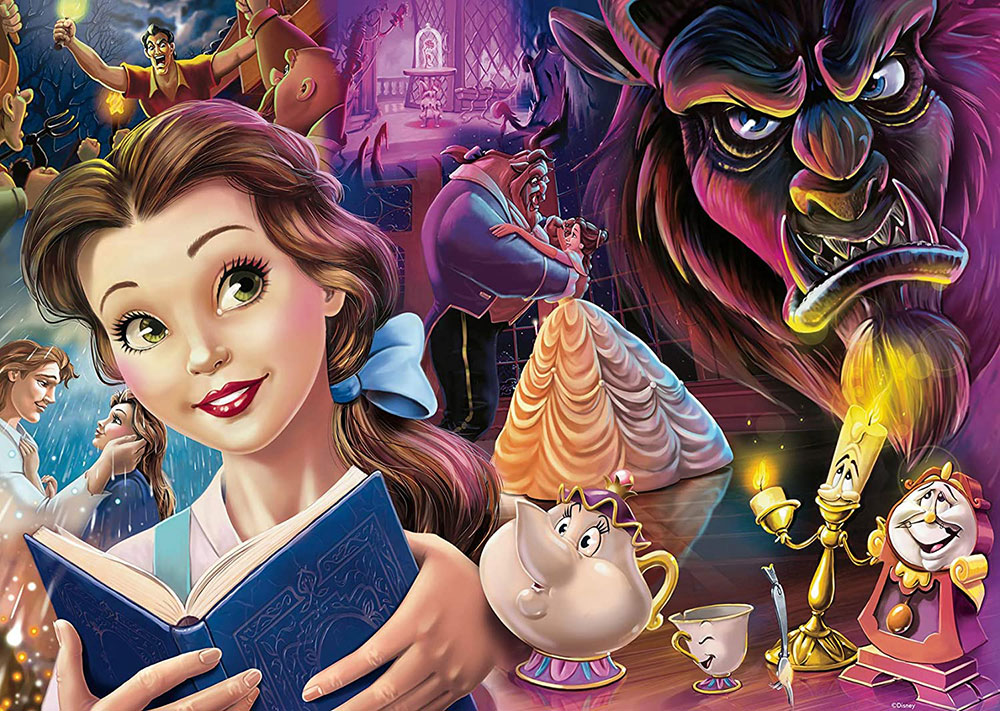 Ravensburger Puzzle Slagalica 1000 - Collectors Edition - Disney Heroines Collection - Lepotica i Zver 16486 - dodatni pogled