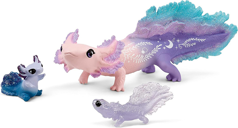 Schleich Bayala figurice Aksolotl - vodeni zmajevi 42628 - dodatni pogled