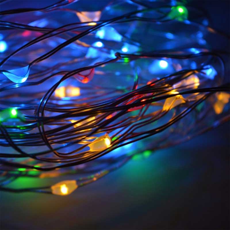 Multikolor LED lampice na baterije KDE 215 - dodatni pogled