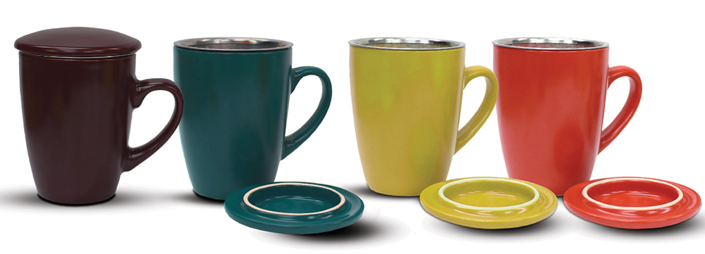 Texell šolja za čaj sa infuzerom i poklopcem TTMI-330 plava - dodatni pogled