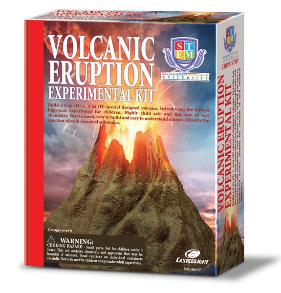Eastcolight Vulkanska erupcija Eksperimentalni set - dodatni pogled