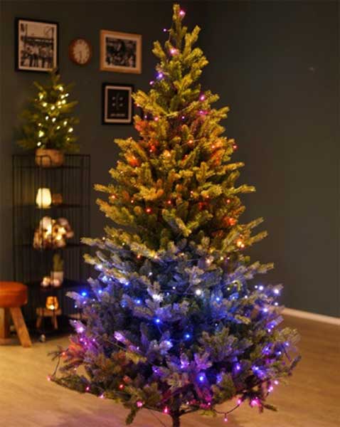 Lumineo Smart Multikolor lampice 100 LED 9.9m - dodatni pogled