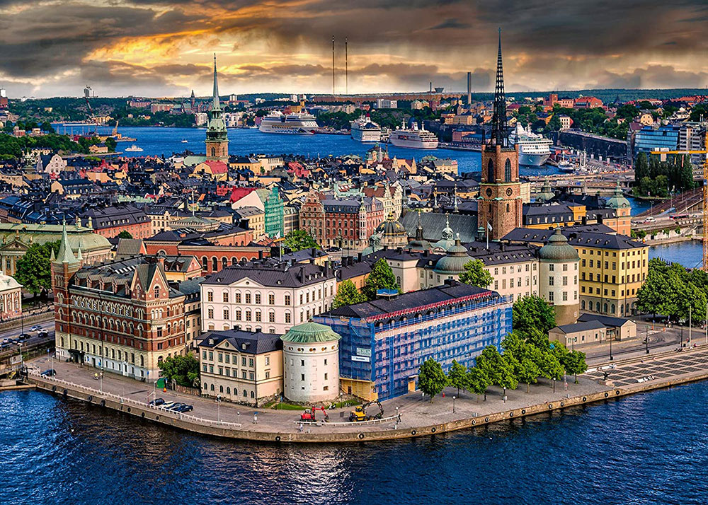 Ravensburger Puzzle Slagalica 1000 delova - Stokholm, Švedska 12000114 - dodatni pogled