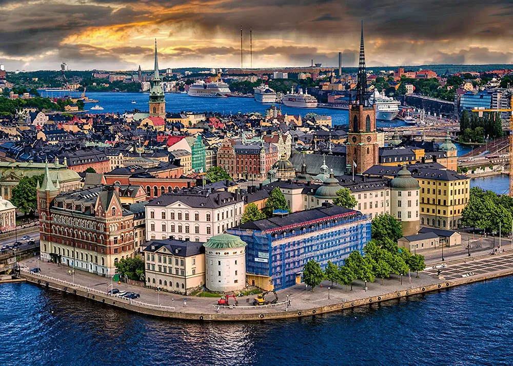 Ravensburger Puzzle Slagalica 1000 delova - Stokholm, Švedska 12000114