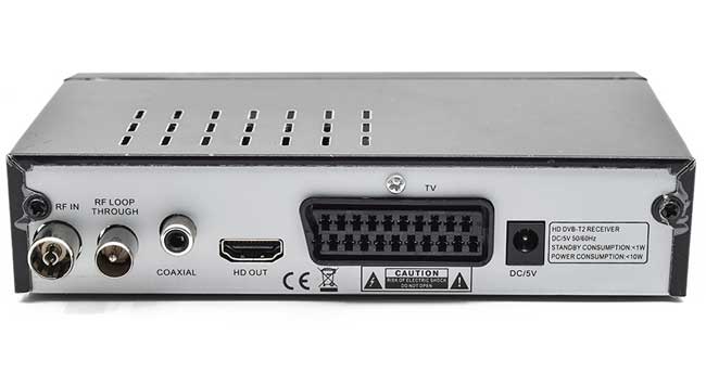 Set top box Velteh 600T2 H.265 - dodatni pogled