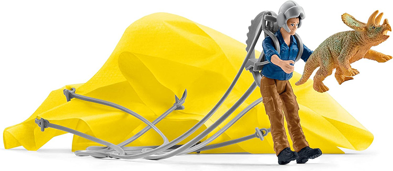 Schleich Figurice Dinosaurusi - Spasavanje padobranom 41471 - dodatni pogled