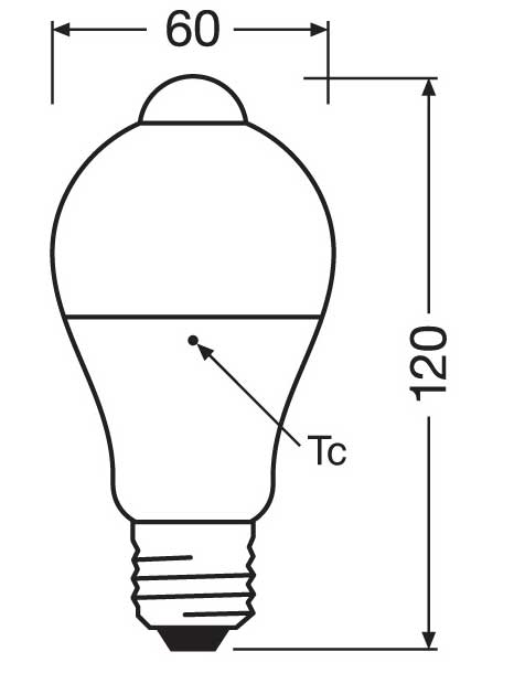 LED sijalica sa senzorom pokreta Osram 4058075428348 - dodatni pogled