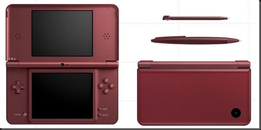 Nintendo Dsi XL WineRed Handheld Console (utl-s-wra) - dodatni pogled