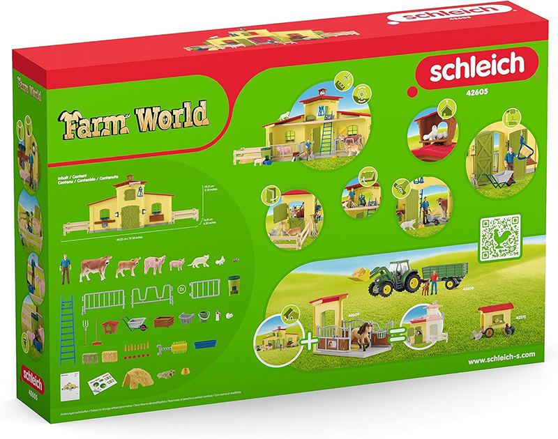 Schleich figure Domaće životinje - Velika farma sa životinjama 42605 - dodatni pogled