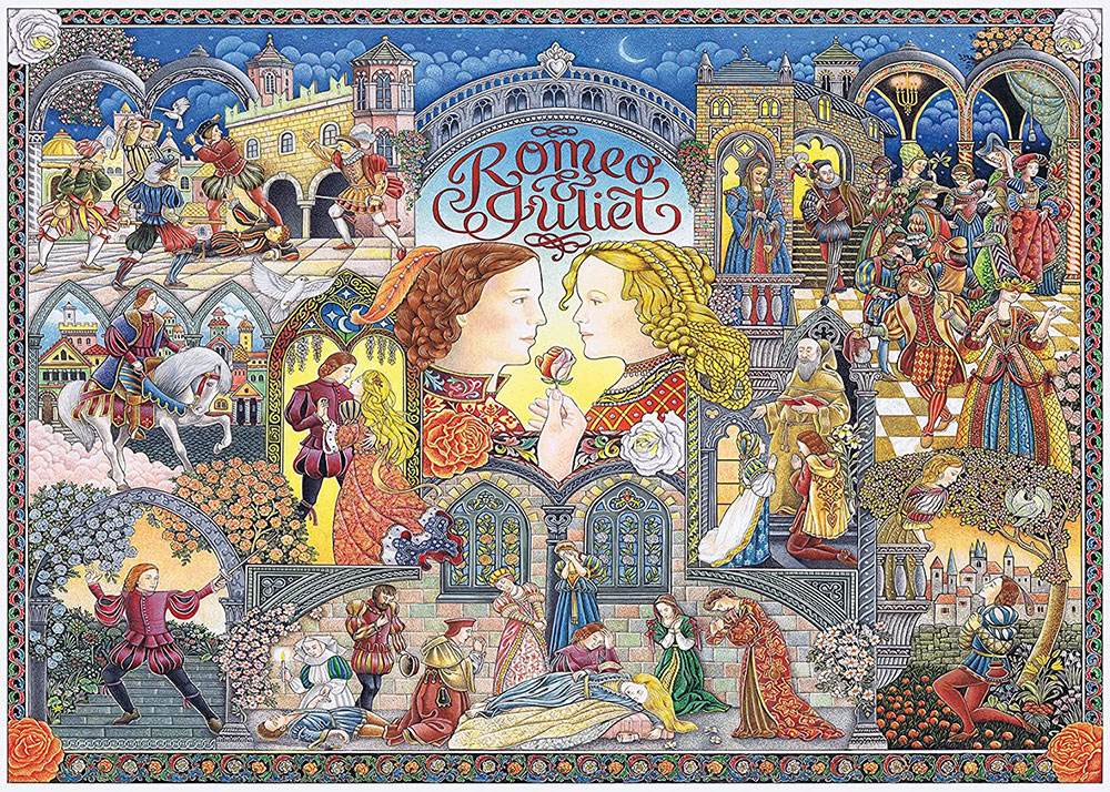 Ravensburger Puzzle 1000 delova - Romeo i Julija 16808 - dodatni pogled
