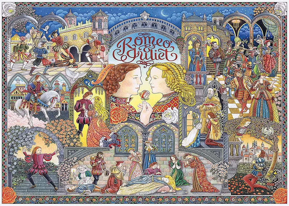 Ravensburger Puzzle 1000 delova - Romeo i Julija 16808