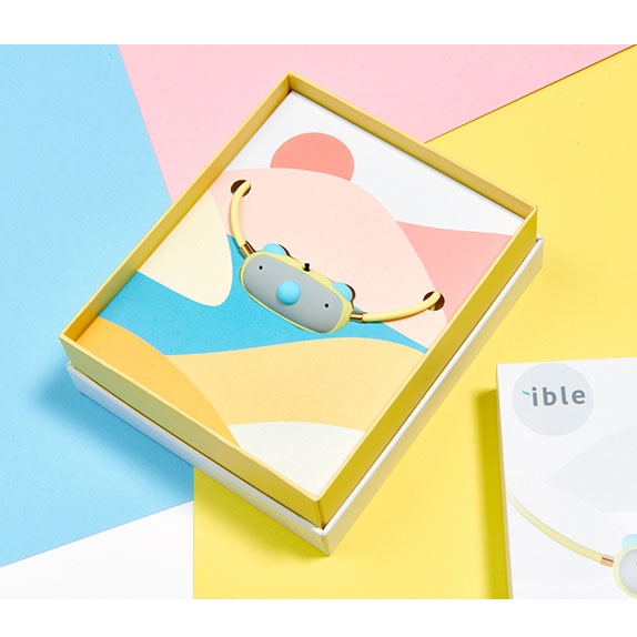 Nosivi prečistač vazduha u obliku ogrlice AirVida C1 yellow - dodatni pogled