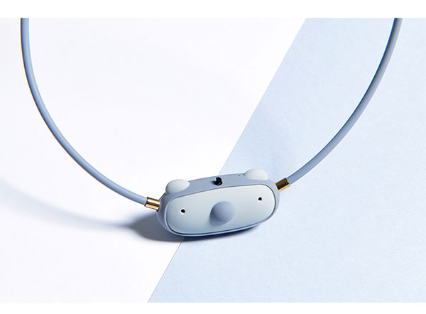 Nosivi prečistač vazduha u obliku ogrlice AirVida C1 grey - dodatni pogled