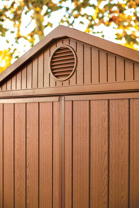 Keter Baštenska pomoćna kućica Šupa Darvin 6X4FT braon - dodatni pogled