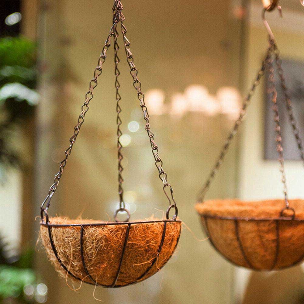 Viseća Korpa - Nosač za saksije od Kokosovog Vlakna 0325908 - dodatni pogled