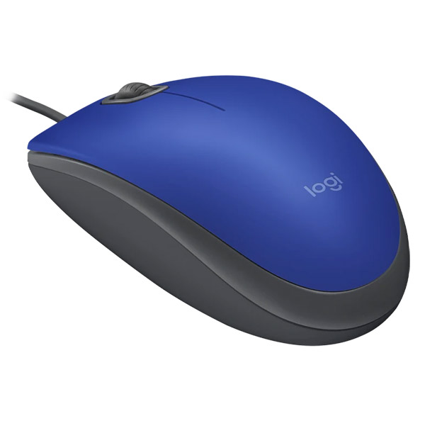 Logitech M110 Silent Blue žični miš - dodatni pogled