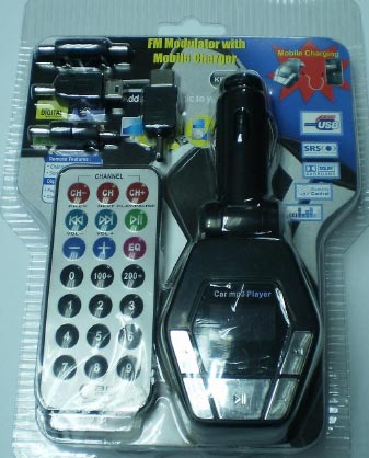 MP3 player za automobil sa punjačem za mobilne telefone - Nexon New - dodatni pogled