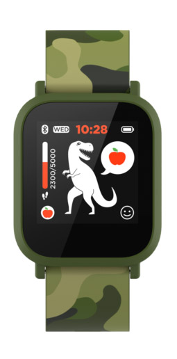 Dečiji pametni sat - motivator Canyon My Dino KW-33 zeleni - dodatni pogled