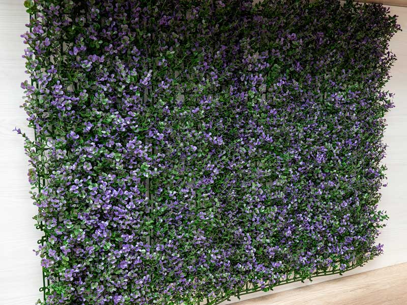 Dekorativna zidna obloga sa PVC lišćem Lavanda 1x1m - dodatni pogled