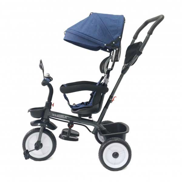 Dečiji tricikl Guralica sa tendom TS-018 Plavi - dodatni pogled