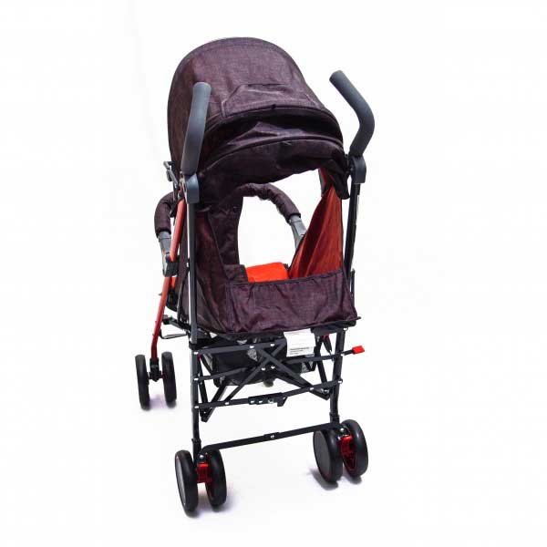 Kišobran kolica sa podesivim naslonom Thema 803B Crvena - dodatni pogled