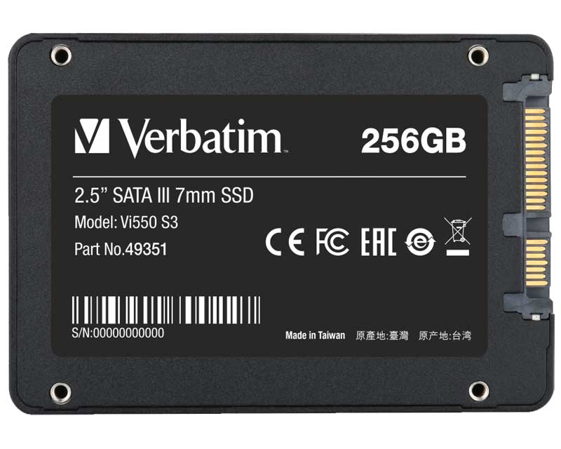Verbatim SSD 256GB Vi550 S3 - dodatni pogled