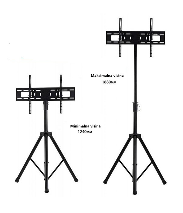 Podesivi podni nosač televizora 37-70 inča Kettz TVN-1065 - dodatni pogled