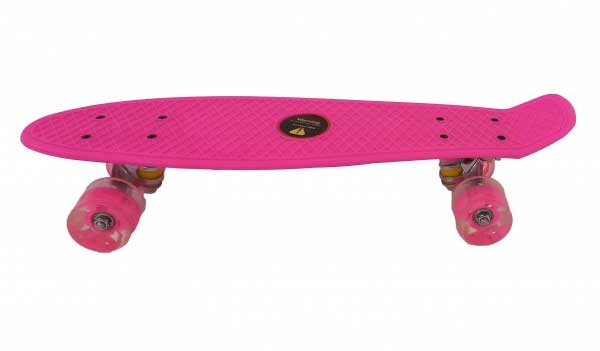 Dečiji skejtbord sa svetlećim točkovima TS-001 Dark Pink - dodatni pogled