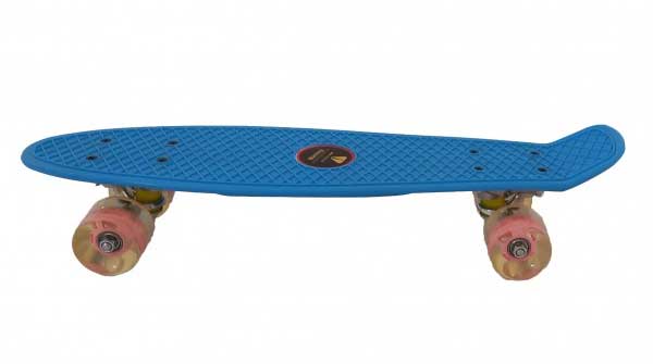 Dečiji skejtbord sa svetlećim točkovima TS-001 Plava - dodatni pogled
