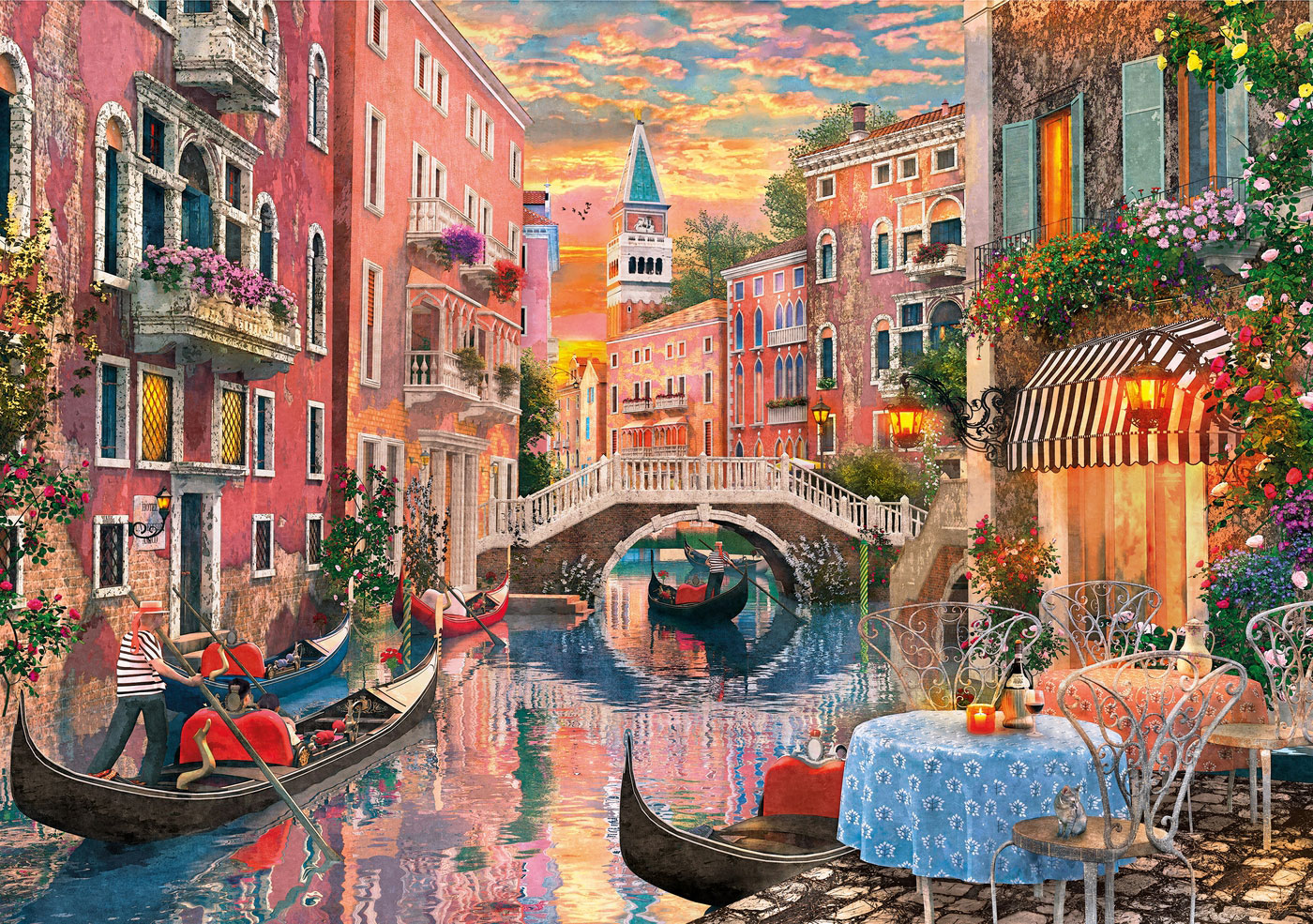 Clementoni Puzzle 6000 delova Veče u Veneciji CL36524 - dodatni pogled