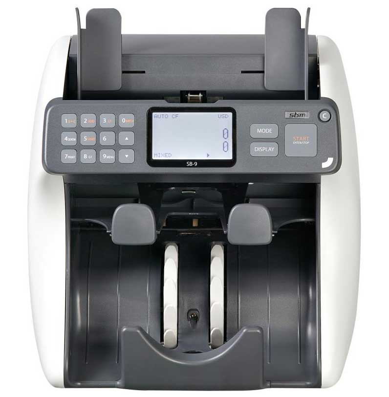 Mašina za brojanje novca sa detektorom falsifikata SBM SB9 - dodatni pogled