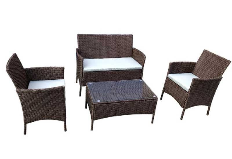 Baštenska garnitura Bay Braon - dodatni pogled