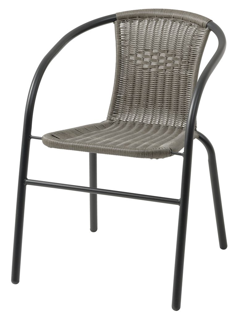 Baštenska Garnitura za Dvorište ili Terasu Cristobal 4 Seater Grey - dodatni pogled