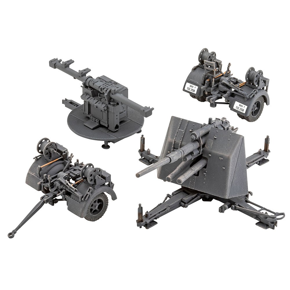 REVELL Maketa 8.8cm Flak 37 + Sd.Anh.202 RV03325 - dodatni pogled
