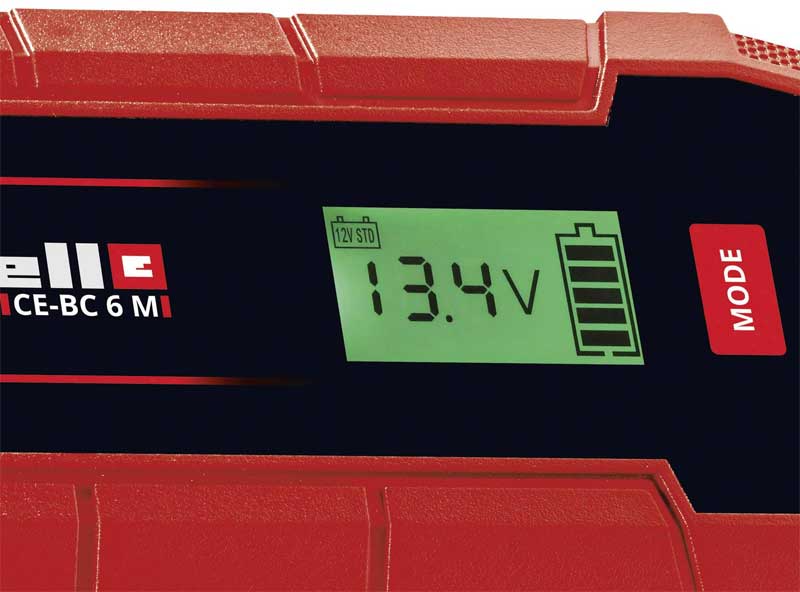 Einhell Punjač akumulatora sa mikroprocesorom 12V CE-BC 6 M - dodatni pogled