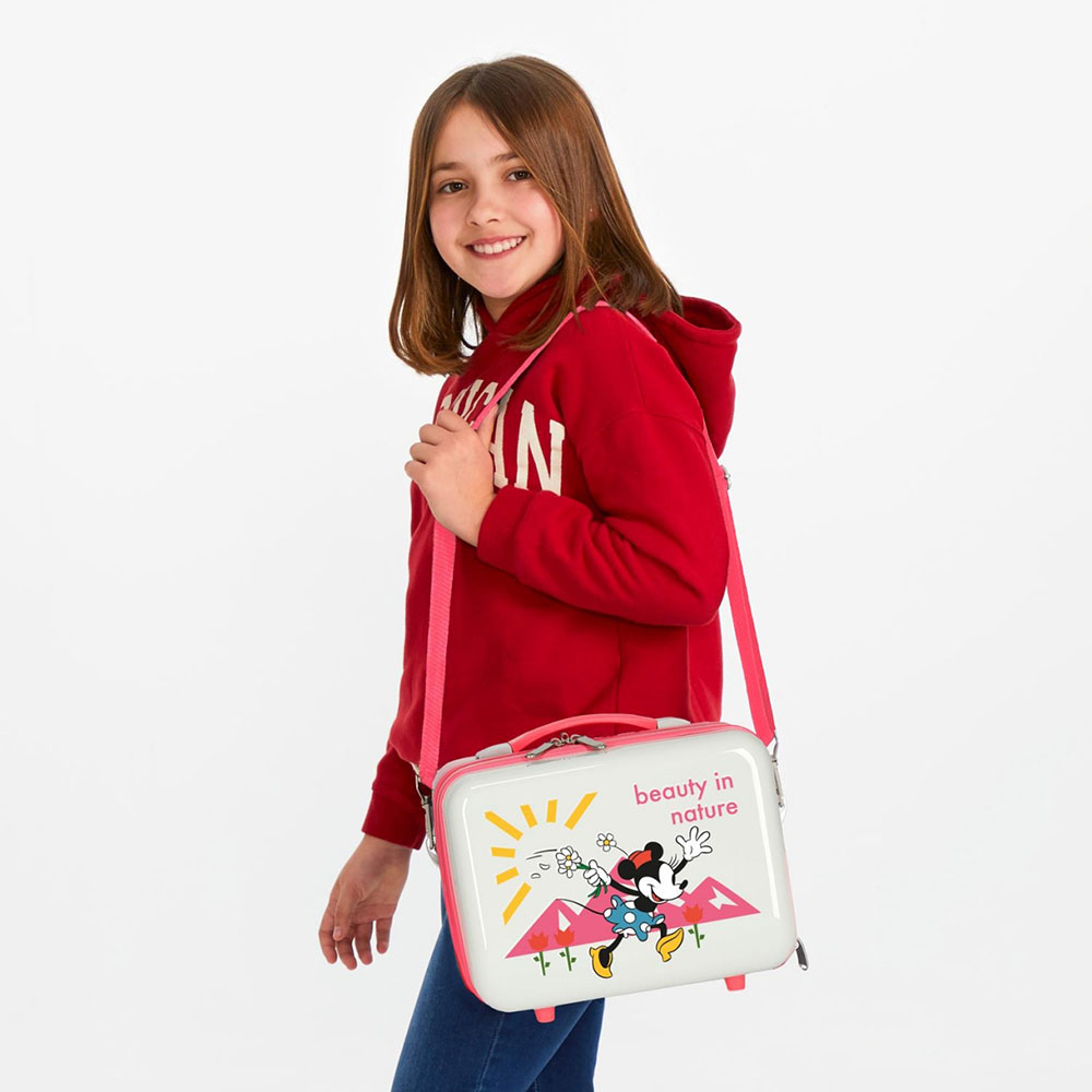 ABS Kofer za šminku Disney Minnie Around the world Beauty in nature 31539 - dodatni pogled