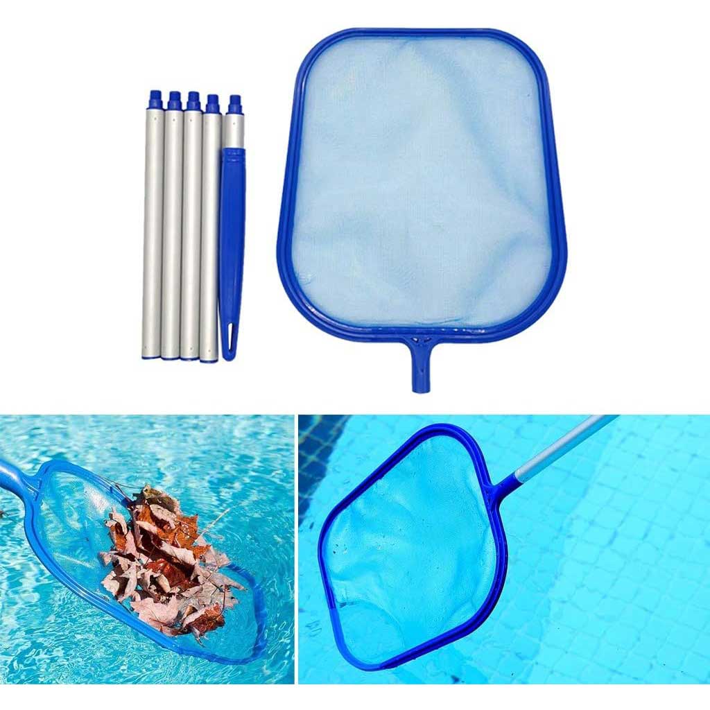 Mrežica sa drškom za sakupljanje površinskih nečistoća u bazenima - dodatni pogled