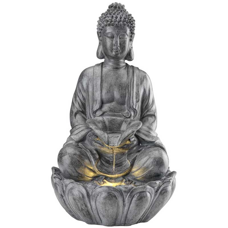 Fontana sa LED svetlom Buda 50cm - dodatni pogled
