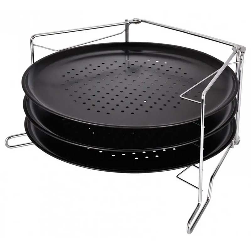 Komplet plehova za picu sa sklopivim držačem Kinghoff KH1480 - dodatni pogled