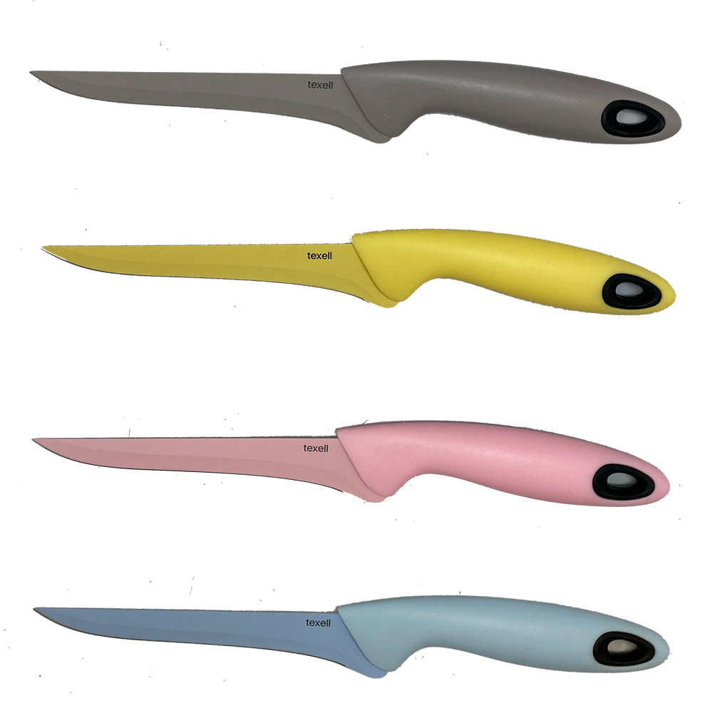 Nož za filetiranje Spring Texell TNS-F334 žuta - dodatni pogled