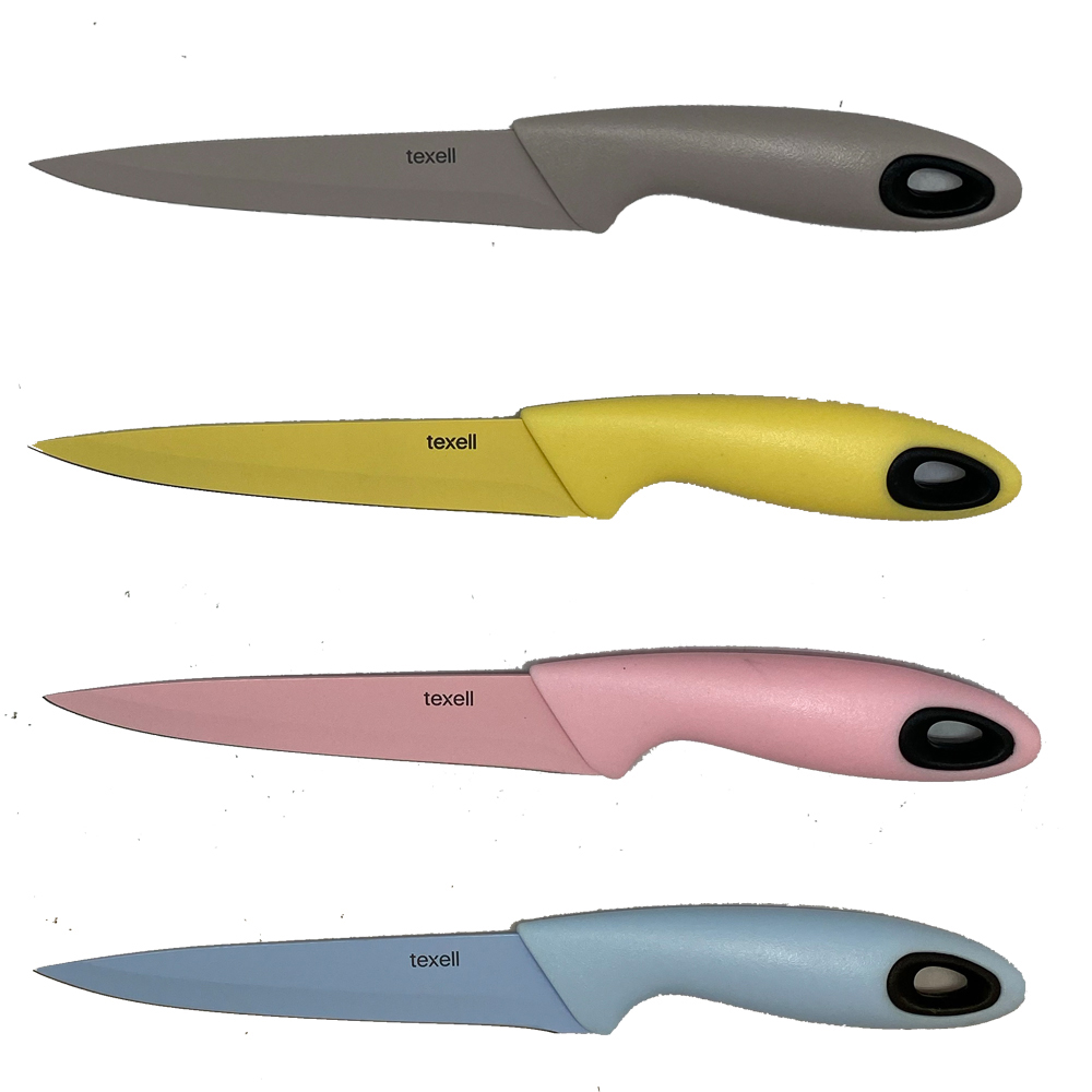 Nož univerzalni Spring Texell TNS-U333 roze - dodatni pogled