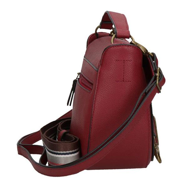 Ženska torbica na rame Pepe Jeans India Bordo 72755 - dodatni pogled